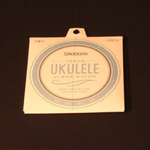 D'Addario Tenor Ukulele Strings - Clear Nylon