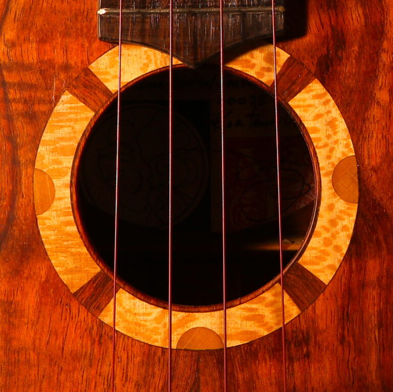 Royal Hawaiian soundhole detail